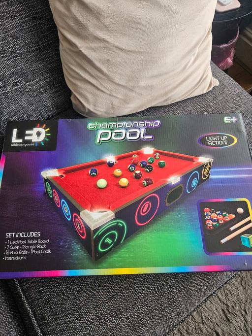 Buy & Sell Newton Doncaster - Photos for LED tabletop pool table.
