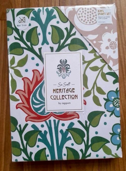 Buy & Sell Hillstown Bolsover - Photos for Heritage Flora Multi Duvet Set - King Size