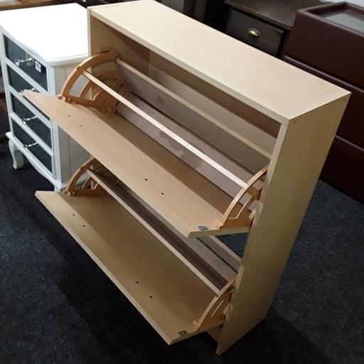 Buy & Sell Saint Pauls Trading Estate Tameside - Photos for Two-tiered beech shoe rack