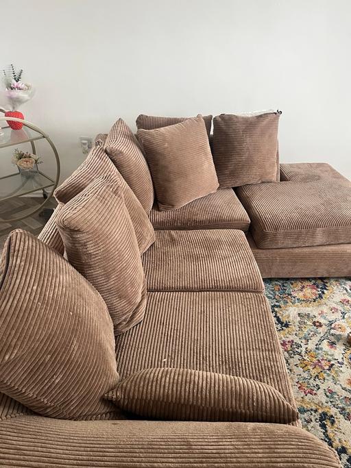 Buy & Sell Old Roan Liverpool - Photos for Brown corner sofa