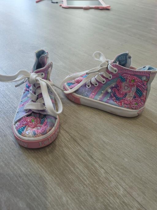 Buy & Sell Goose Green Wigan - Photos for girls lellikelly hitops Infant Size 4