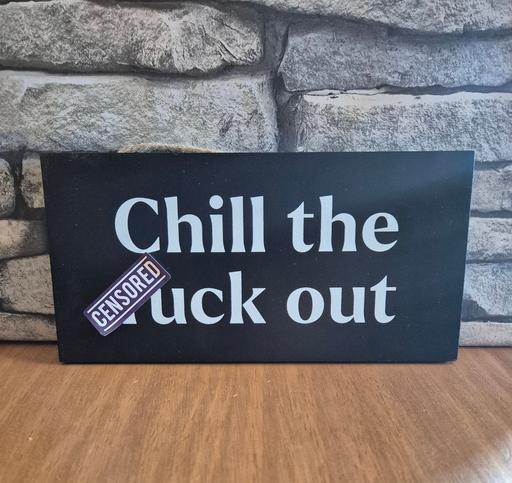 Buy & Sell Marston Green Solihull - Photos for Novelty Sweary Hanging Sign