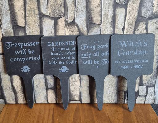 Buy & Sell Marston Green Solihull - Photos for Garden Slate Signs