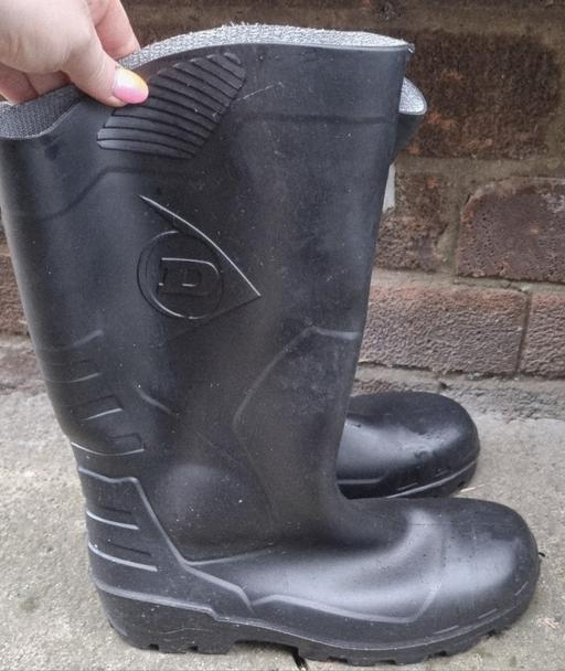 Buy & Sell Clayton West Kirklees - Photos for Mens Black Dunlop Wellies - Size 9