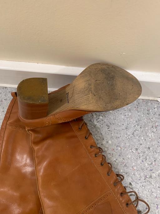 Buy & Sell Upper Clapton East London - Photos for Dune Tan Knee-High Boots – Size 6