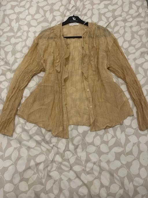 Buy & Sell Leyton East London - Photos for Feminine Ruffle Blouse - Size XL/14