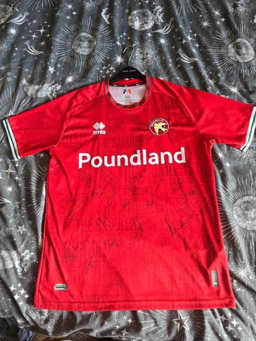 Buy & Sell Premier Business Park Walsall - Photos for Signed Walsall FC 23/24 shirt