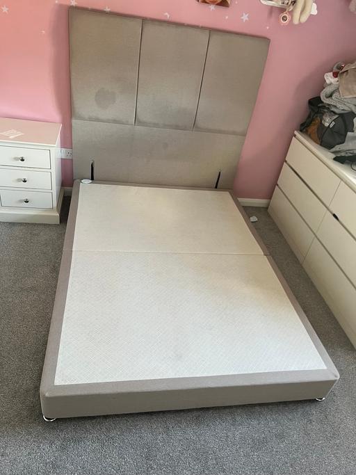 Buy & Sell Walsall Town Centre Walsall - Photos for Double Bed with Tall Headboard