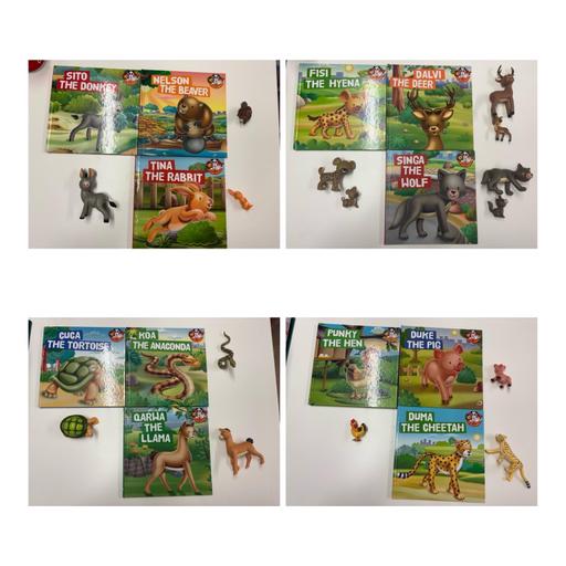 Buy & Sell Tividale Sandwell - Photos for Animal figures and books sets