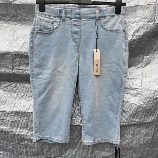 Buy & Sell Amblecote Dudley - Photos for Roman Denim Shorts Cropped Jeans UK 12