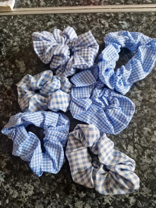 Buy & Sell Aylestone Leicester - Photos for brand new blue gingham style hair scrunches x