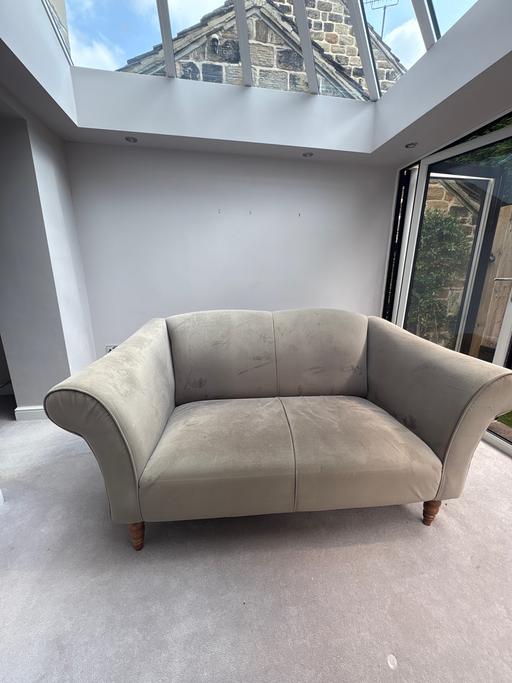 Buy & Sell Newmillerdam Wakefield - Photos for Made.com small grey velour sofa
