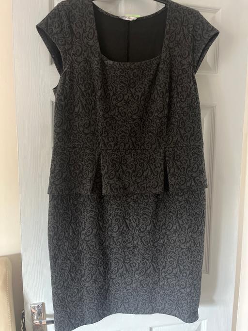 Buy & Sell Cadeby Doncaster - Photos for Charcoal black size 20 strechy dress