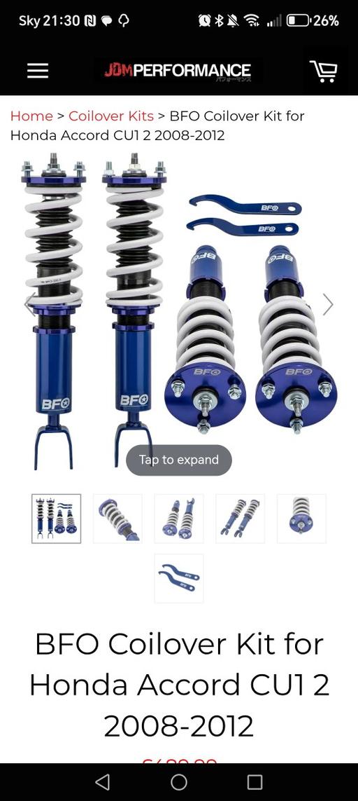 Vehicles Oldbury Sandwell - Photos for Honda accord coilovers