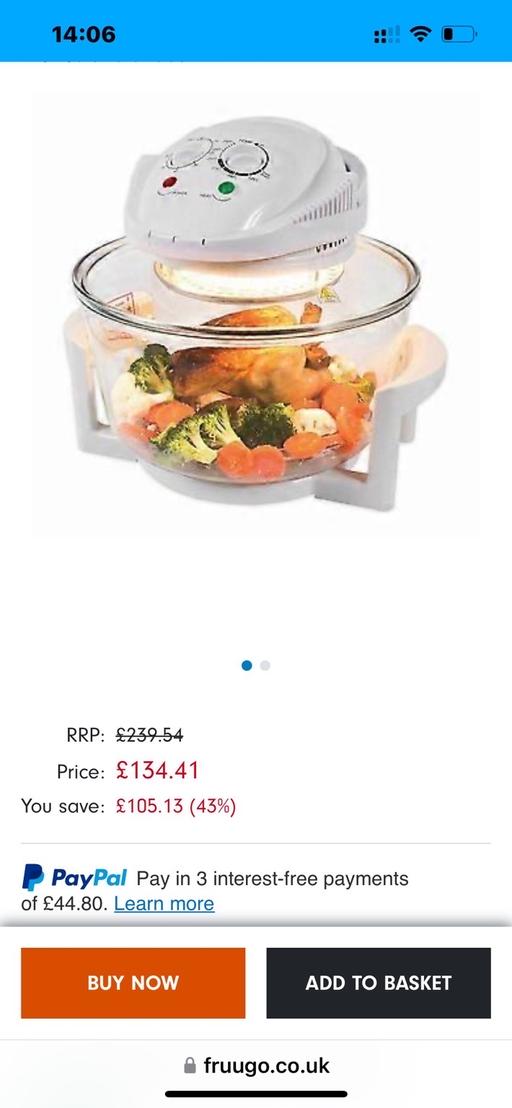 Buy & Sell Collier Row Havering - Photos for Infra chef oven