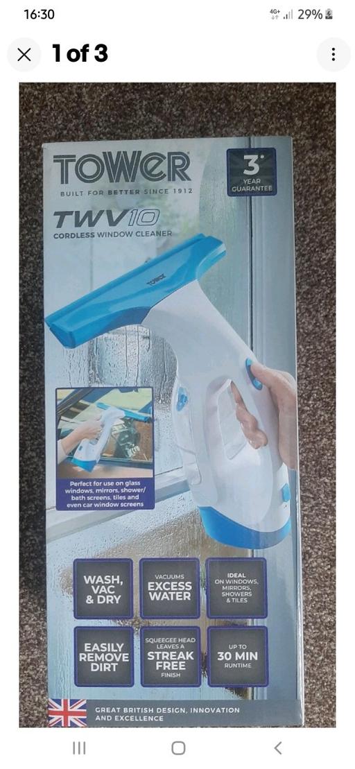 Buy & Sell Rushall Walsall - Photos for Tower Cordless Window Clener