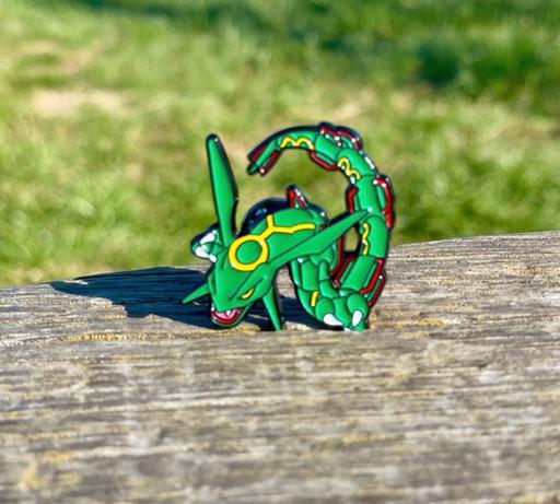 Buy & Sell Enfield Town Enfield - Photos for Rayquaza (Pokemon) Enamel Pin