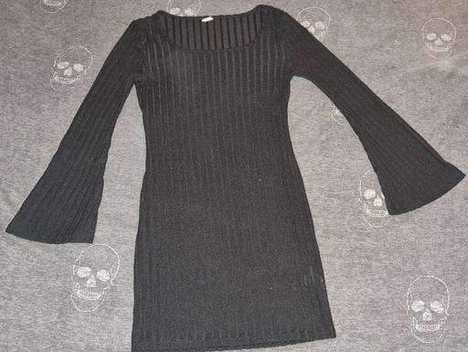 Buy & Sell Clayton West Kirklees - Photos for Black Shein Long Sleeved Dress - 12 Years