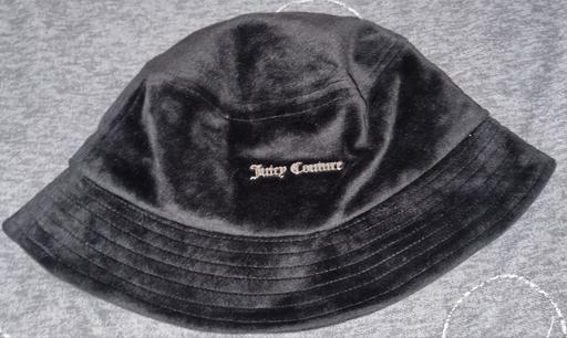 Buy & Sell Clayton West Kirklees - Photos for Black Crushed Velvet Juicy Couture Bucket Hat