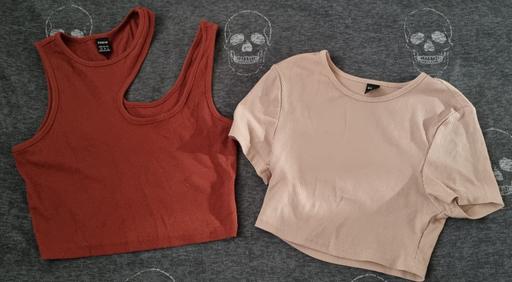Buy & Sell Clayton West Kirklees - Photos for Brown and Beige Shein Crop Tops - Size XS