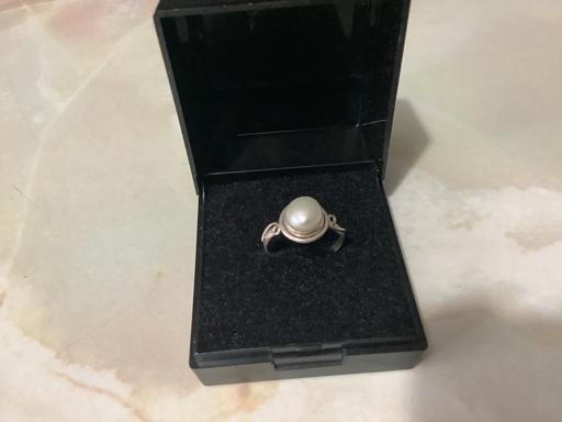 Buy & Sell Harborne Birmingham - Photos for Silver ring 925 set with pearl