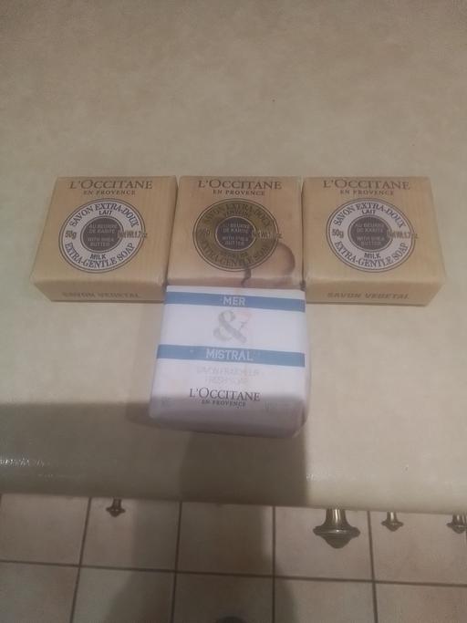 Buy & Sell Streetly Walsall - Photos for FOUR TABLETS L 'OCCITANE SOAP 50G
