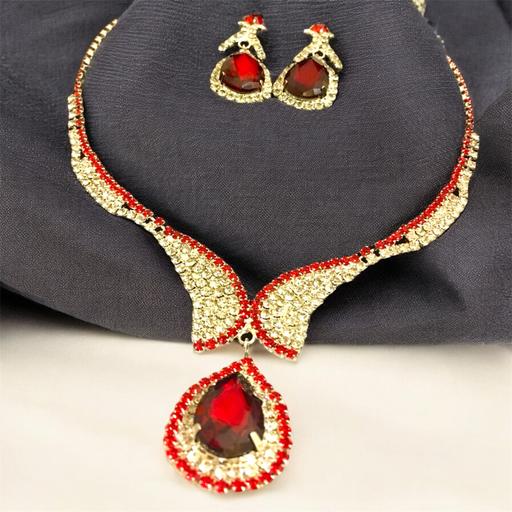 Buy & Sell The Embankment Business Park Stockport - Photos for Saim crystal necklace and earring sets n136