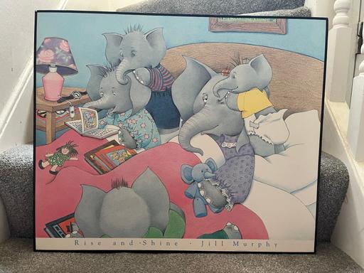 Buy & Sell Purley Croydon - Photos for Kids’ Wall Art: The Large Family elephants