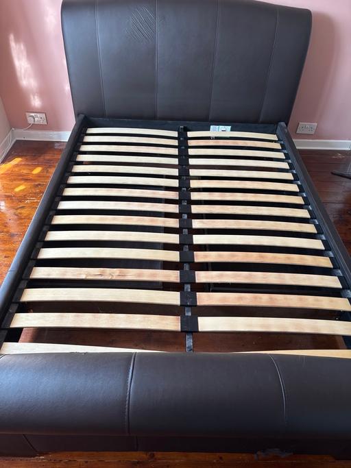 Buy & Sell Great Barr Birmingham - Photos for Faux Leather double bed