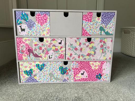 Buy & Sell Purley Croydon - Photos for Decorated small storage drawers