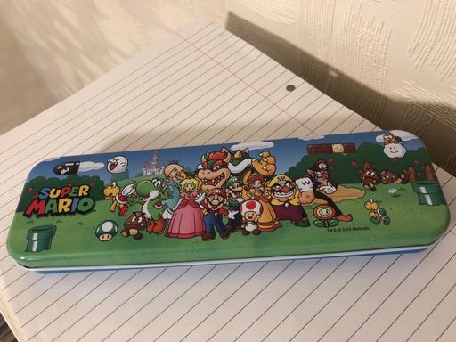 further learning Bamber Bridge South Ribble - Photos for Super Mario Pencil Tin - Nintendo 2018