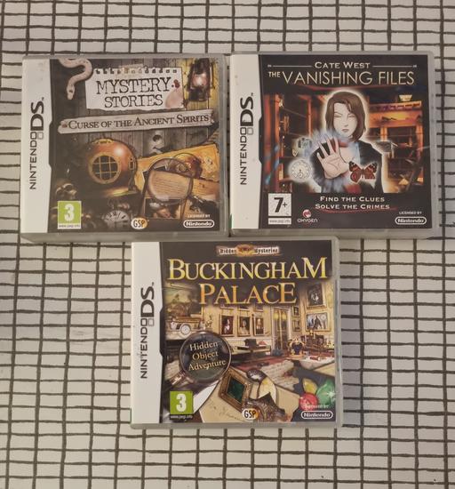 Buy & Sell Kirkby Knowsley - Photos for 3x Mystery Search DS Games