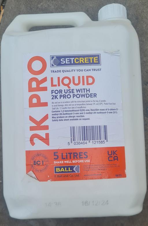 Buy & Sell Darlaston Walsall - Photos for setcrete 2k Pro liquid