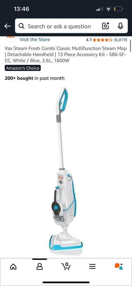 Buy & Sell Rednal Birmingham - Photos for Vax steam mop
