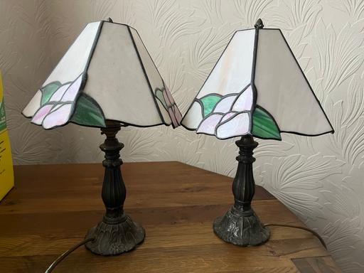 Buy & Sell Derry Downs South East London - Photos for Pair- Tiffany style Bedside lamps