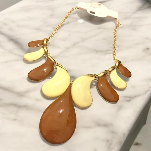 Buy & Sell Cheadle Stockport - Photos for Brown statement necklace n145