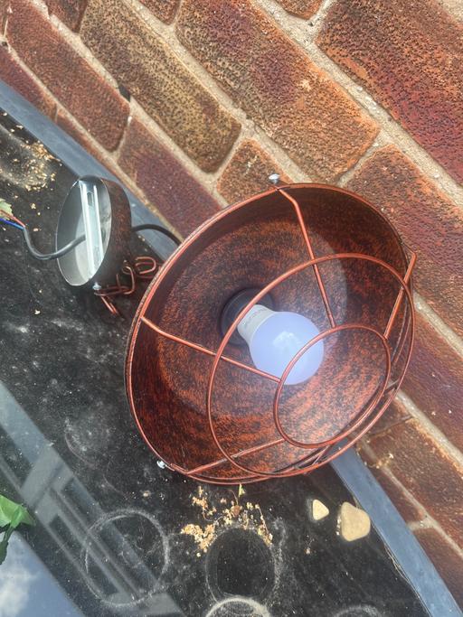 Buy & Sell Conisbrough Doncaster - Photos for Unusual ceiling lamp copper with build