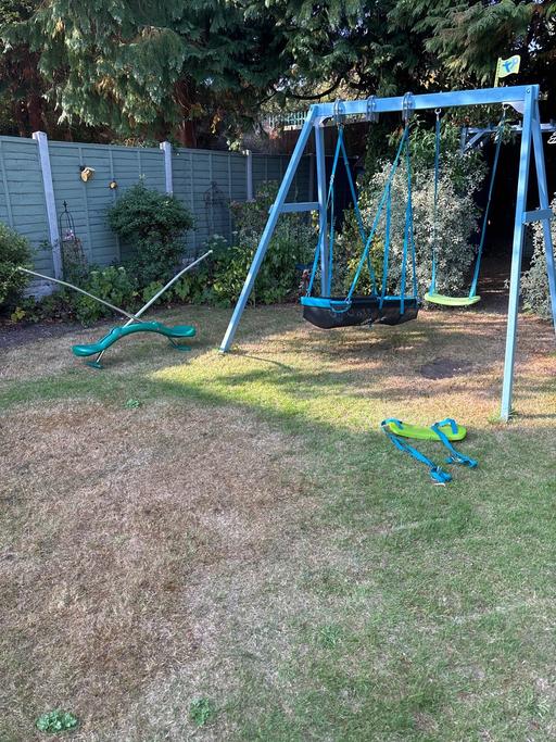 Buy & Sell Catherine-De-Barnes Solihull - Photos for Swing with swing boat and sky rider