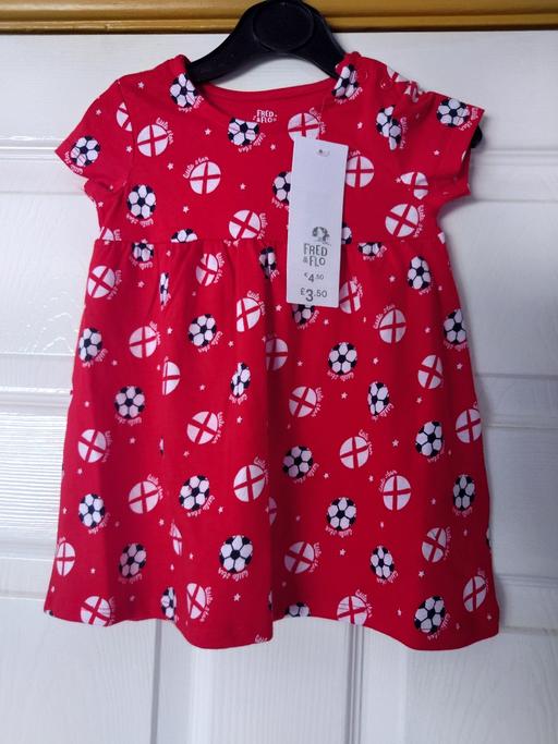 Buy & Sell Loughborough Charnwood - Photos for Baby girls football dress size 6-9 months