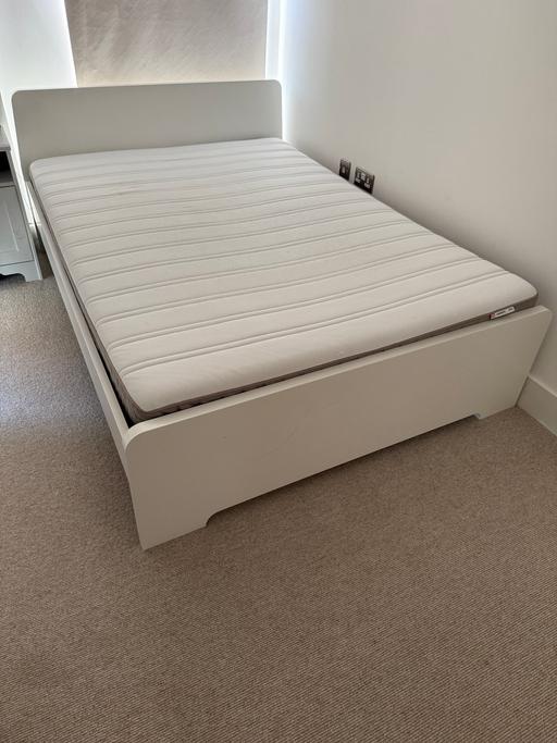 Buy & Sell Hanger Lane West London - Photos for used bed in good condition and mattress
