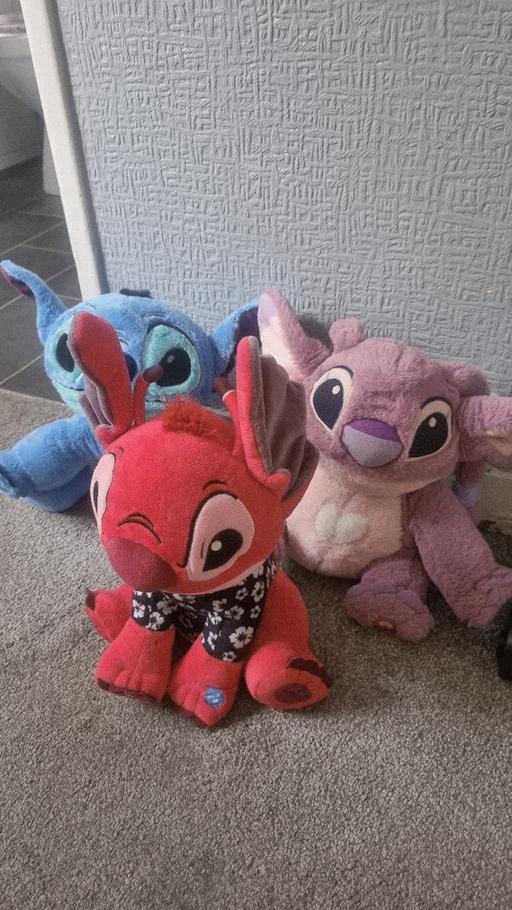 Buy & Sell Clayton West Kirklees - Photos for Disney Stitch /Angel Soft Toy Bundle