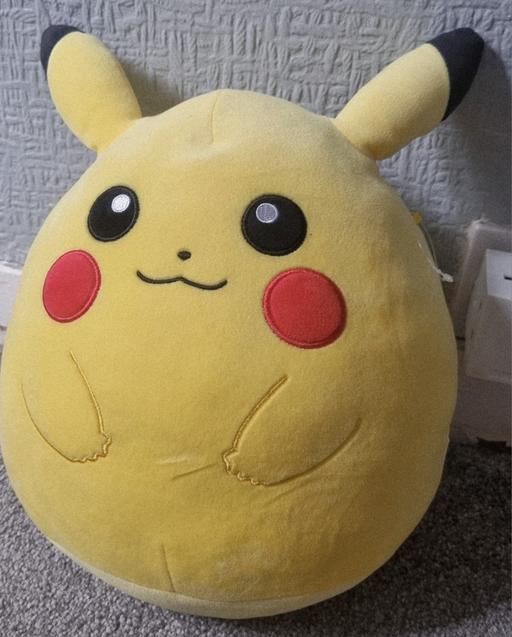 Buy & Sell Clayton West Kirklees - Photos for Pokemon Pikachu Squishmallow Soft Toy