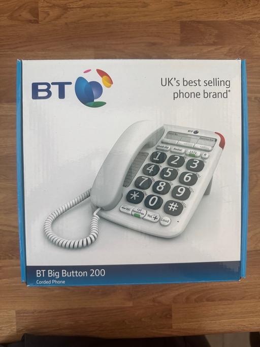 Buy & Sell Oldbury Sandwell - Photos for BT 200 corded big button phone