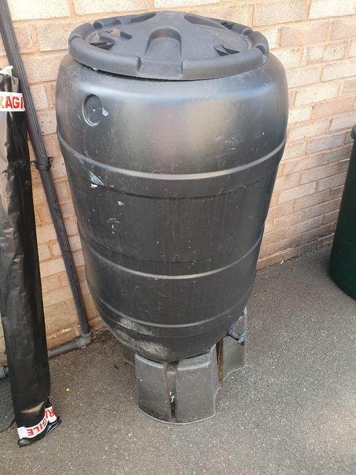 Buy & Sell Pensnett Dudley - Photos for Large Black & Medium Green Water Butts, VGC