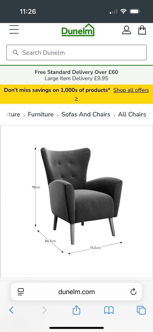 Buy & Sell Kearsley Bolton - Photos for Occasional chair in olive green.