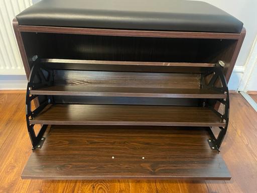 Buy & Sell Stoneycroft Liverpool - Photos for Shoe storage with cushioned seat & handles