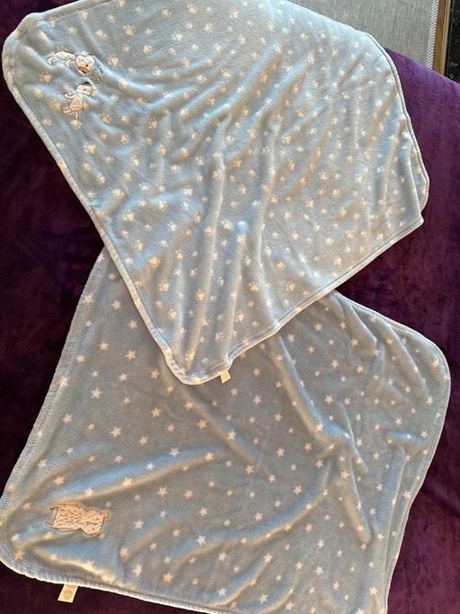 Buy & Sell Parkstone Bournemouth, Christchurch and Poole - Photos for soft and cosy blue small blanket baby throws
