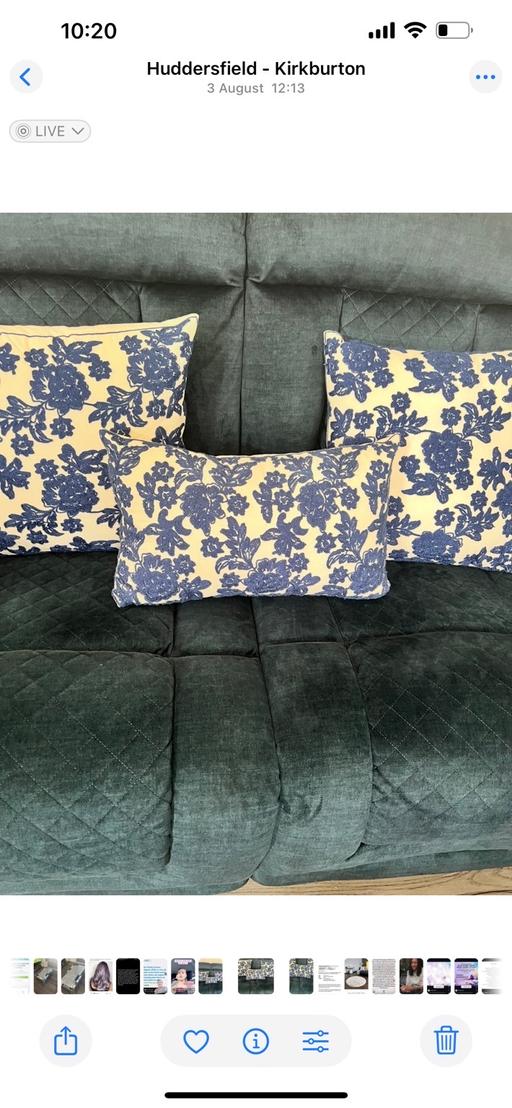 Buy & Sell Kirkburton Kirklees - Photos for 4x cushion covers 45x45 2x 40x50