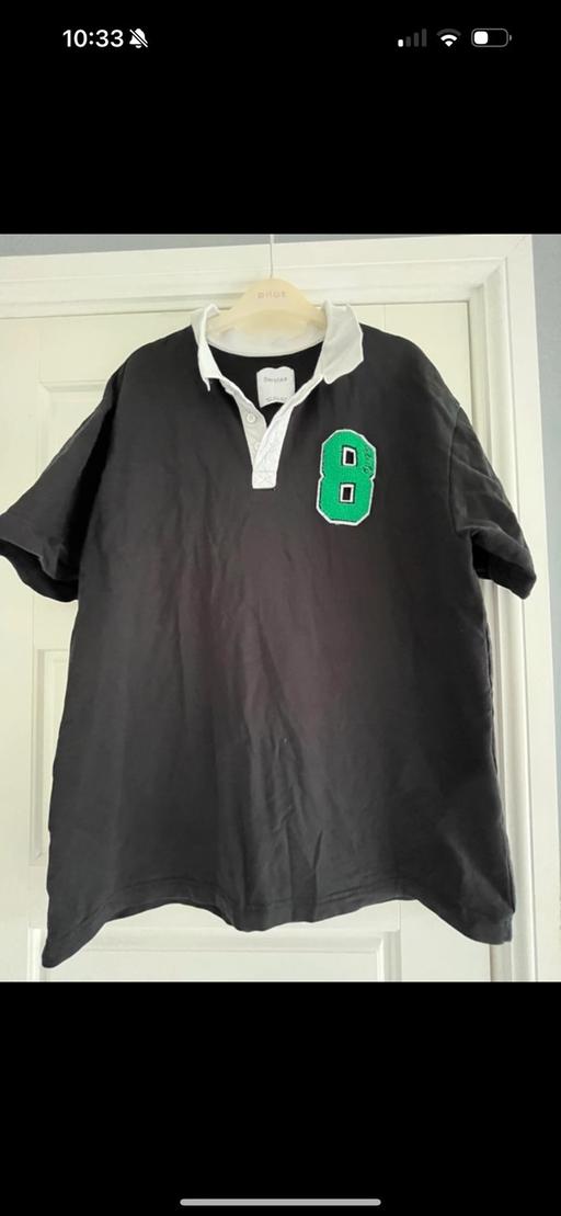 Buy & Sell Finningley Doncaster - Photos for Bershka men’s black polo shirt
