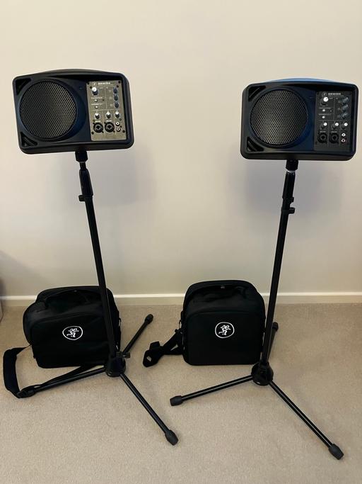 Buy & Sell Sutton At Hone Dartford - Photos for Two Mackie SRM 150 Compact PA Speakers